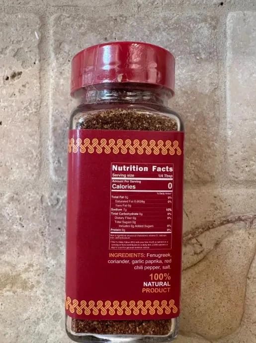 DRY AJIKA & SVANETIAN SALT, Georgian Seasoning, Khomli Brand