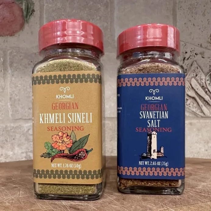 KHMELI SUNELI & SVANETIAN SALT, Georgian Seasoning, Khomli Brand