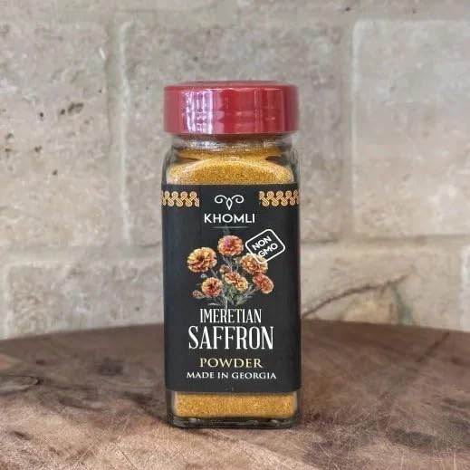 Khomli Imeretian Saffron Powder Georgian Spice, Net Wt. 1.40 oz (40g)